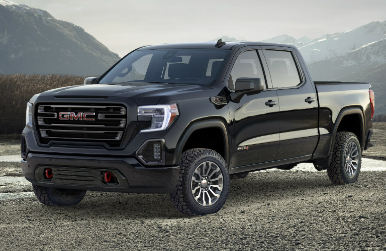 2019 GMC Sierra AT4 exterior front quarter view