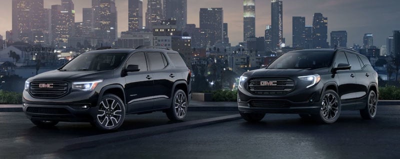 Acadia and Terrain with city background