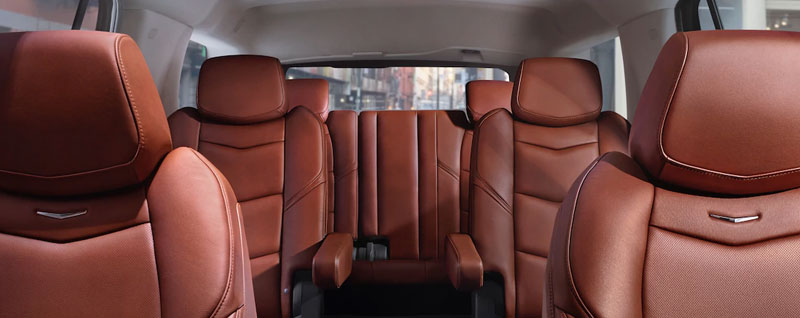 Third Row in Cadillac Escalade